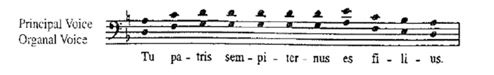 1 Organum paralelo